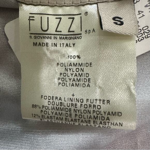 FUZZI Jean Paul Gaultier Y2K Colorful Abstract Mesh Long Sleeve Mini Dress Small - Picture 9 of 10